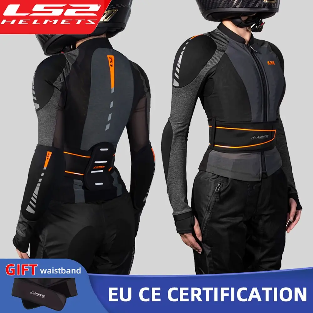 Ls2 Motorcycle Soft Armor Unisex Moto Jacket Motocross Riding Protective Gear Chest Shoulder Protection Ce Certification 6