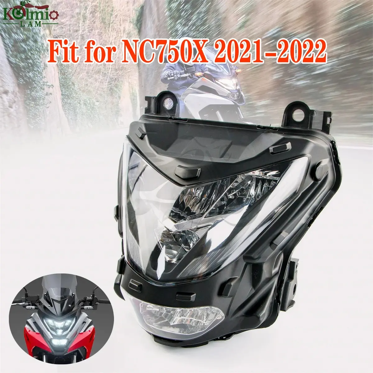 Fit For Honda 2021 - 2022 Nc750x Motorcycle Accessories Led Headlight Assembly Headlamp Light Nc750 X Xd 1