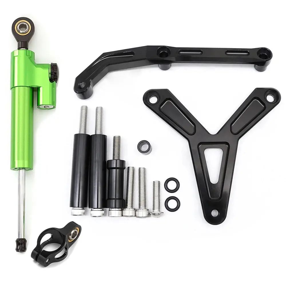 For Yamaha Tracer 900 Gt 2021 2022 2023 Cnc Aluminum Carbon Motorcycle Steering Damper Stabilizer Bracket Mounting Support Kit 12