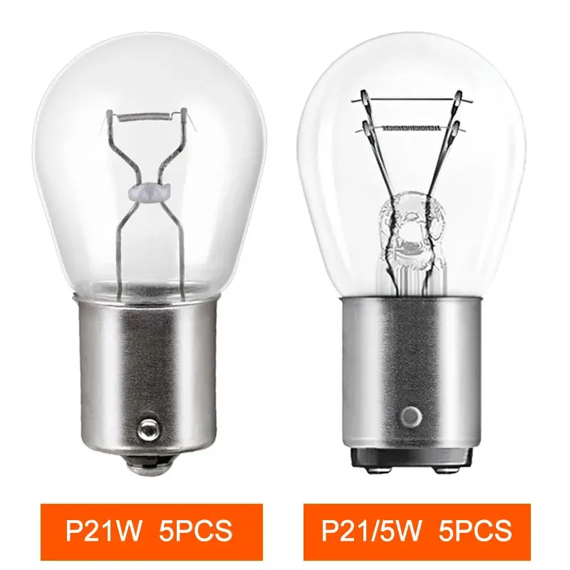 Truck Signal Lamp 24V Tail Stop Brake Back-Up Turn Side Light Osram Halogen Bulbs W5w2845 T10 R5w5627r10w5637 P21w7511 T4w 7537 4