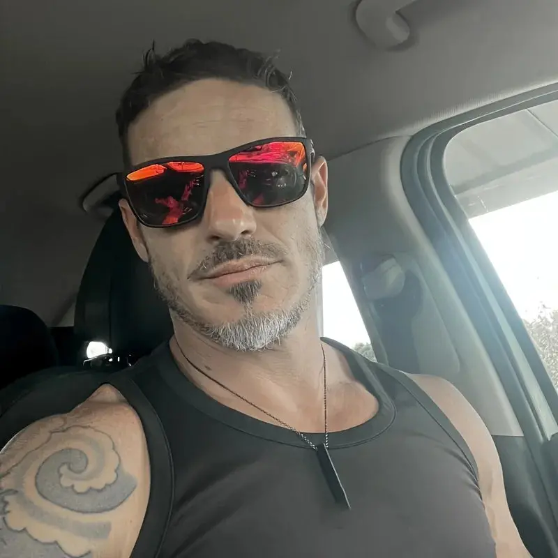 3Pcs New Square Sunglasses Full Frame Polarized Spring Hinge Lightweight Unisex For Driving Fishing Sports Fashion 4