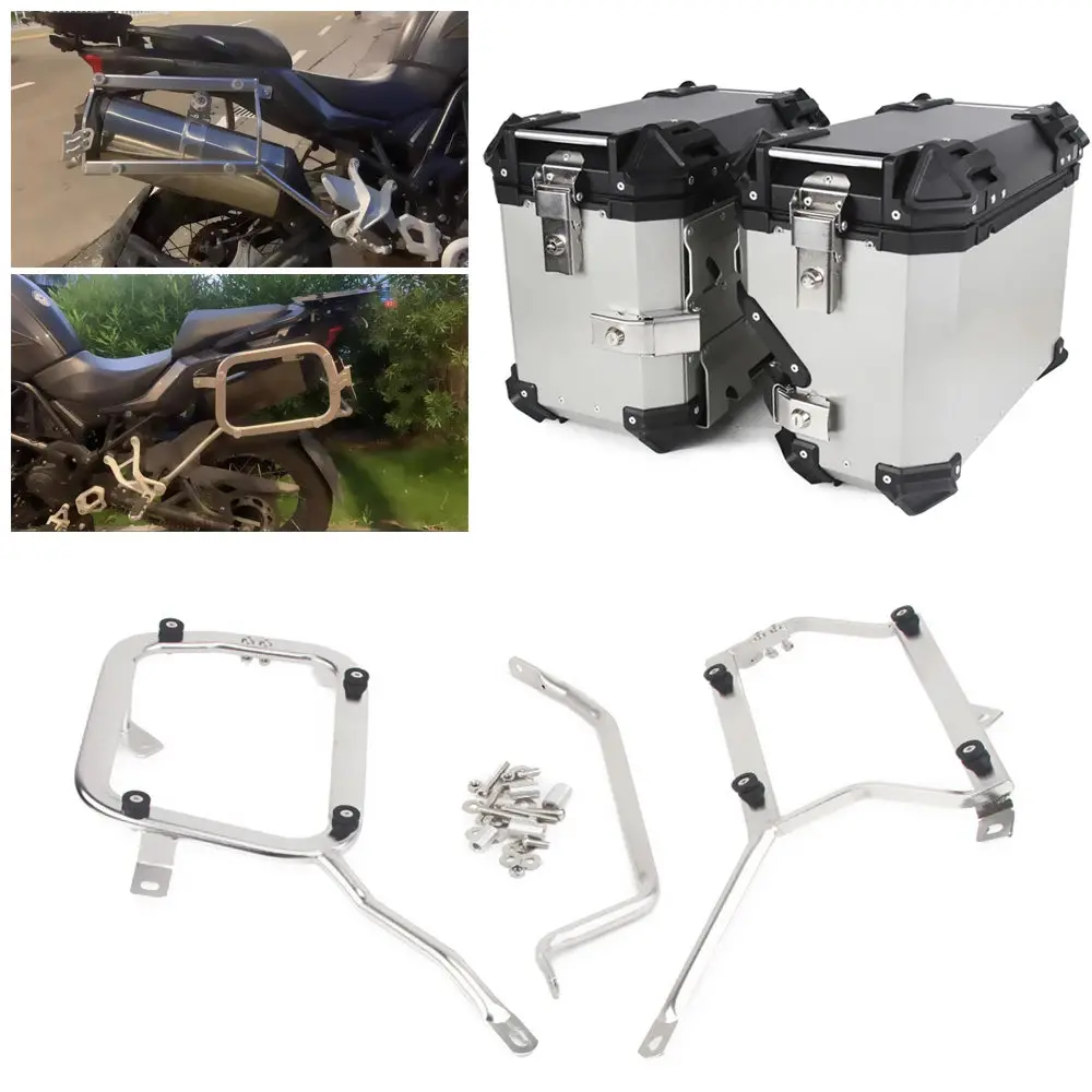 Motorcycle 38L Side Box Trk 502X 702X For Benelli Trk502x Trk702x Luggage Panniers Saddlebag Bracket Rack 1