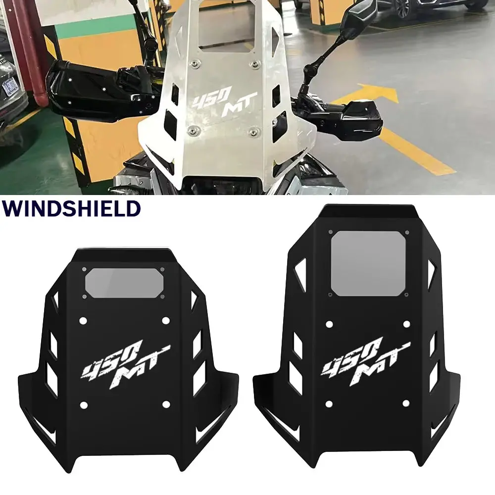 For Cfmoto 450Mt Cf 450 Mt 2024 2025 2026 Cf 450Mt Motorcycle Accessories Wind Screen Windshield Windscreen Deflectors Protector 1