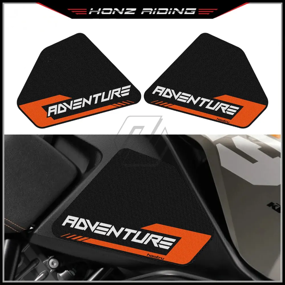 For Ktm 1050 1090 1190 1290 Super Adv Sticker Motorcycle Side Tank Pad Protection Knee Grip Anti-Slip 1