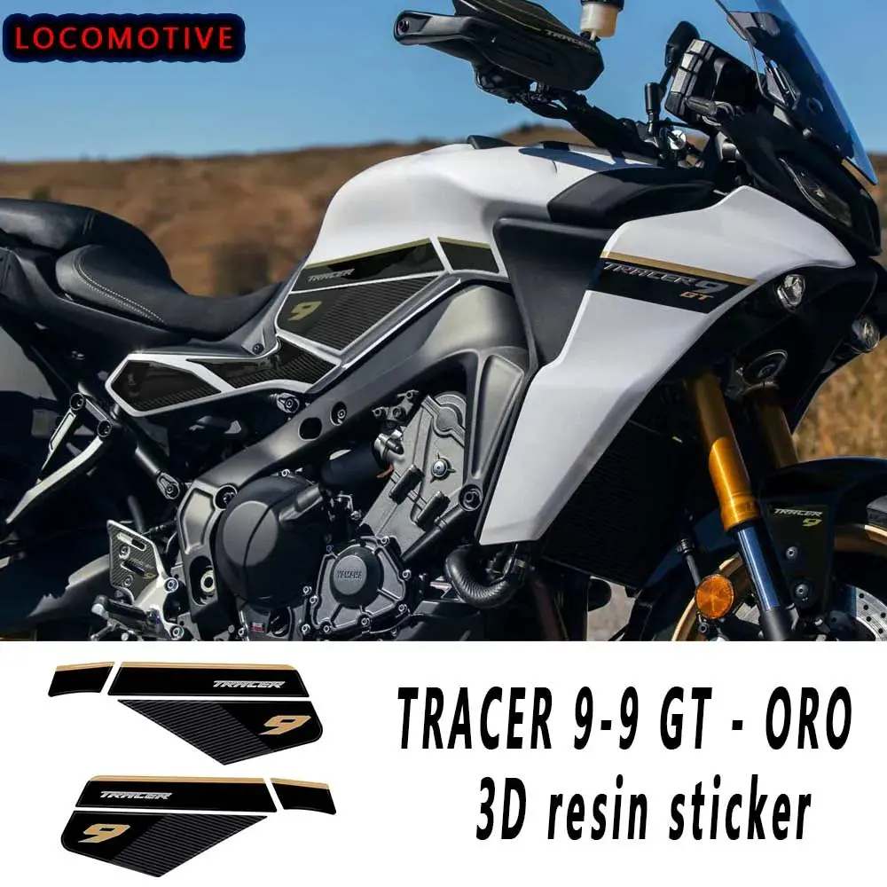 For Yamaha Tracer 9 Tracer 9Gt 2021 2022 2023 Tracer9 Accessories Motorcycle 3D Gel Epoxy Resin Stickers Kit 1