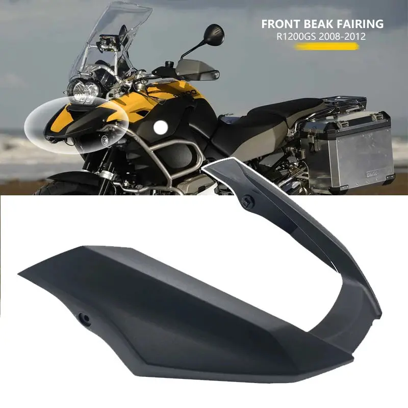 For Bmw R 1200Gs R1200 Gs R 1200 Gs 2008 2009 2010 2011 2012 R1200gs Front Beak Fairing Extension Wheel Extender Cover Black 1