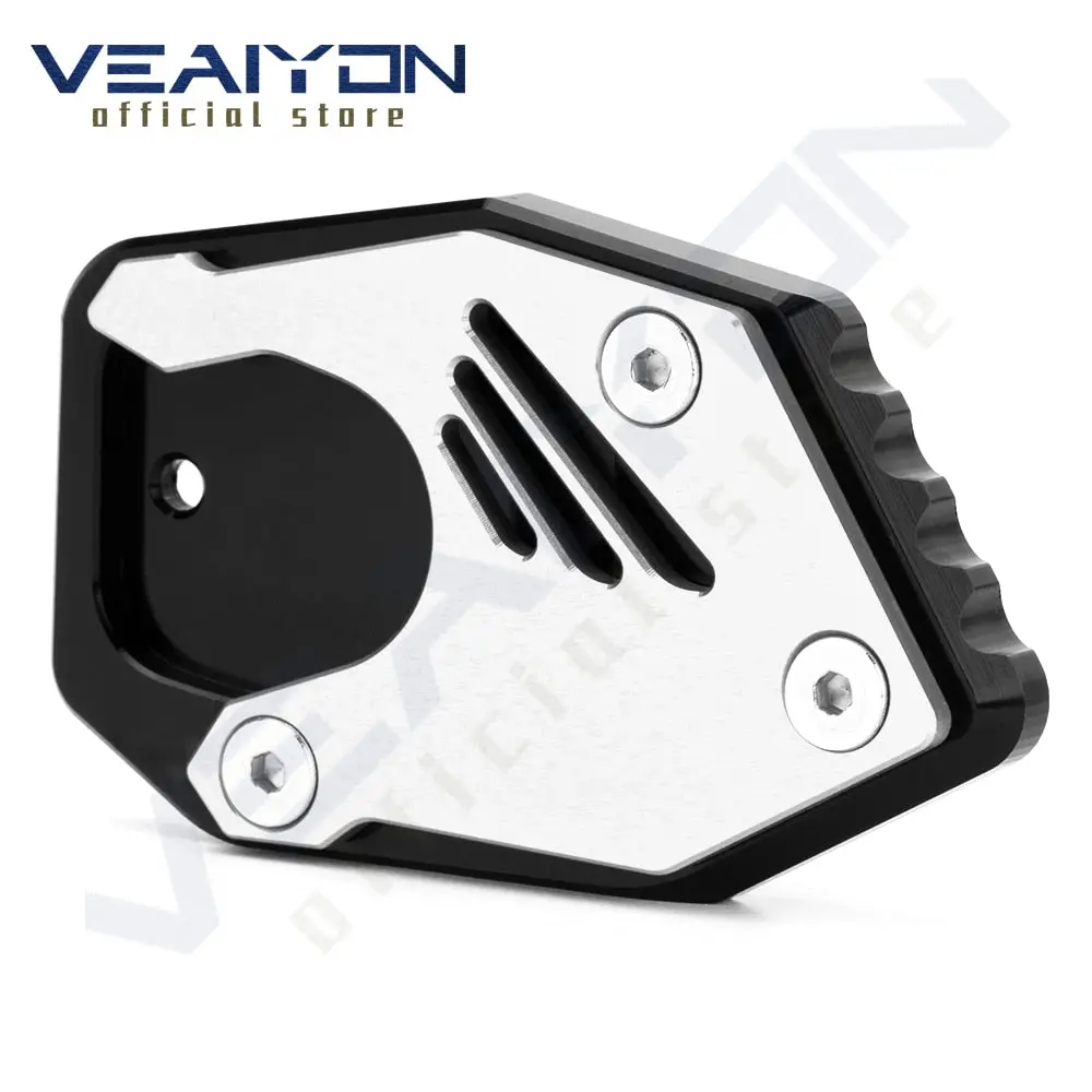 For Honda Xlv 600 650 700 Transalp Xl600v Xl650v Xl700v Cnc Side Stand Foot Kickstand Enlarge Extension Support Plate Pad 7