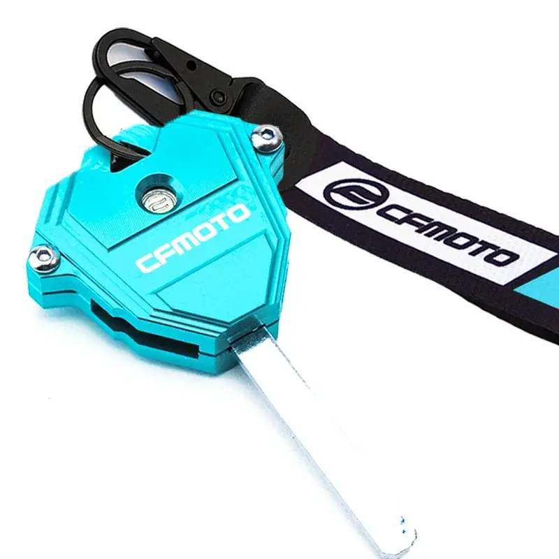 For Cfmoto Mt800 250Sr 450Sr 700Cl-X 800Mt Mt 800 My22 Motorcycle Accessories Key Cover Case Shell Embroidery Badge Keyring 1