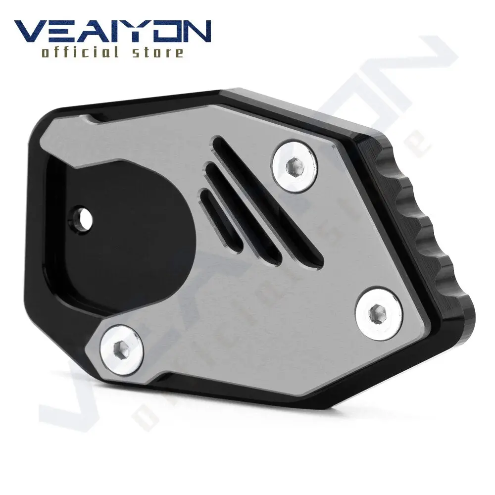 For Honda Xlv 600 650 700 Transalp Xl600v Xl650v Xl700v Cnc Side Stand Foot Kickstand Enlarge Extension Support Plate Pad 8