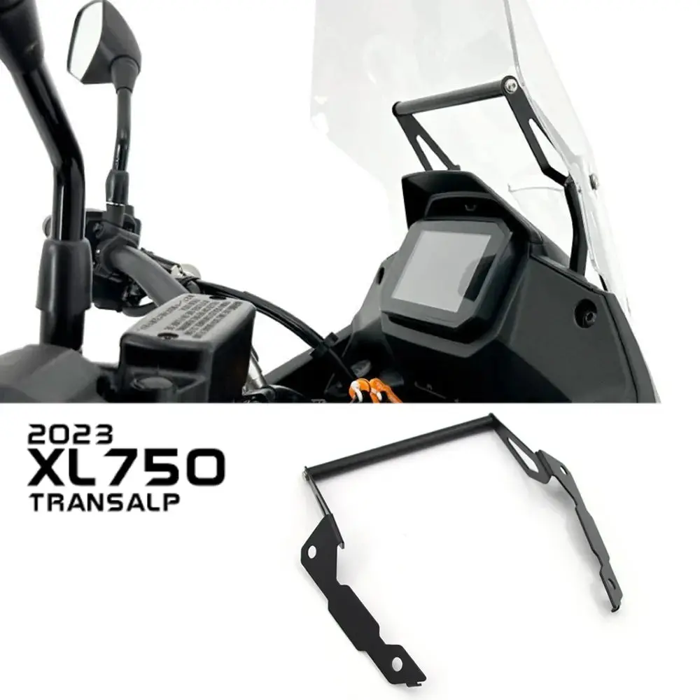 For Honda Xl750 Xl 750 Transalp 2023- Motorcycle Accessories  Gps Smart Phone Navigation Mount Mounting Bracket Adapter Holder 1