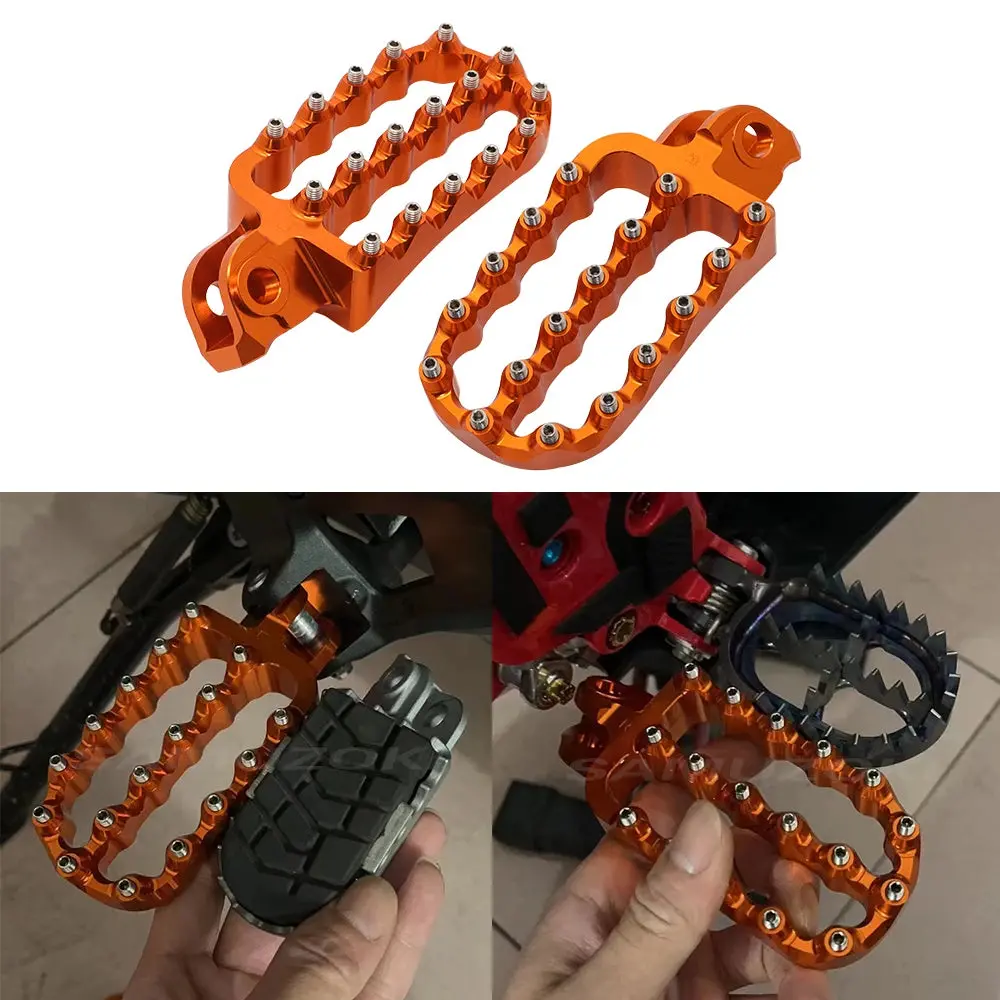 Foot Pegs Footrest Footpegs Rests Pedals Forktm690 790 950 990 1090 1190 1290Adventure Supermoto Super Adv R T Enduro Smc Smr 1