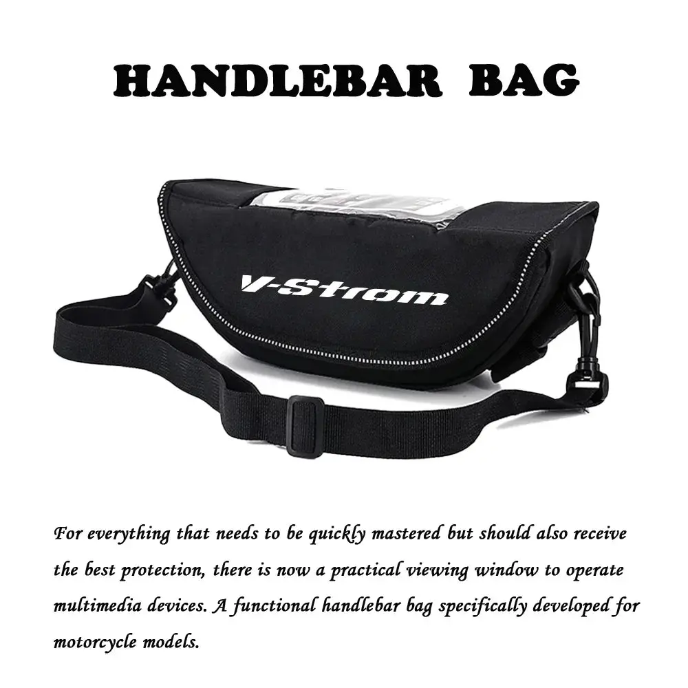 For Suzuki V-Storm 800De V-Strom 800De 2023 Motorcycle Accessories Waterproof Bag Storage Handlebar Bag Travel Tool Bag 1