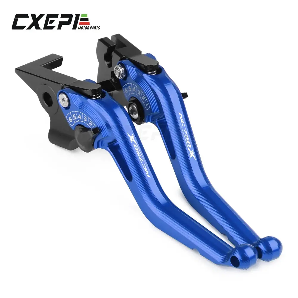 New Hot Sale For Honda Nc 750 X Nc750x Nc 750X 2021 2022 Motorcycle Accessories Cnc Aluminum Short Brake Clutch Levers 5