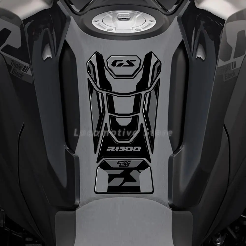 For Bmw R 1300 Gs R1300gs 2023 2024 R1300gs Accessories Tank Mat 3D Epoxy Resin Protection Sticker Kit 2