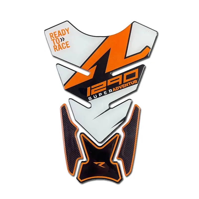 Motorcycle Fuel Tank 3D Sticker Decals Waterproof Decoration For Ktm 1290 Super Adventure 1