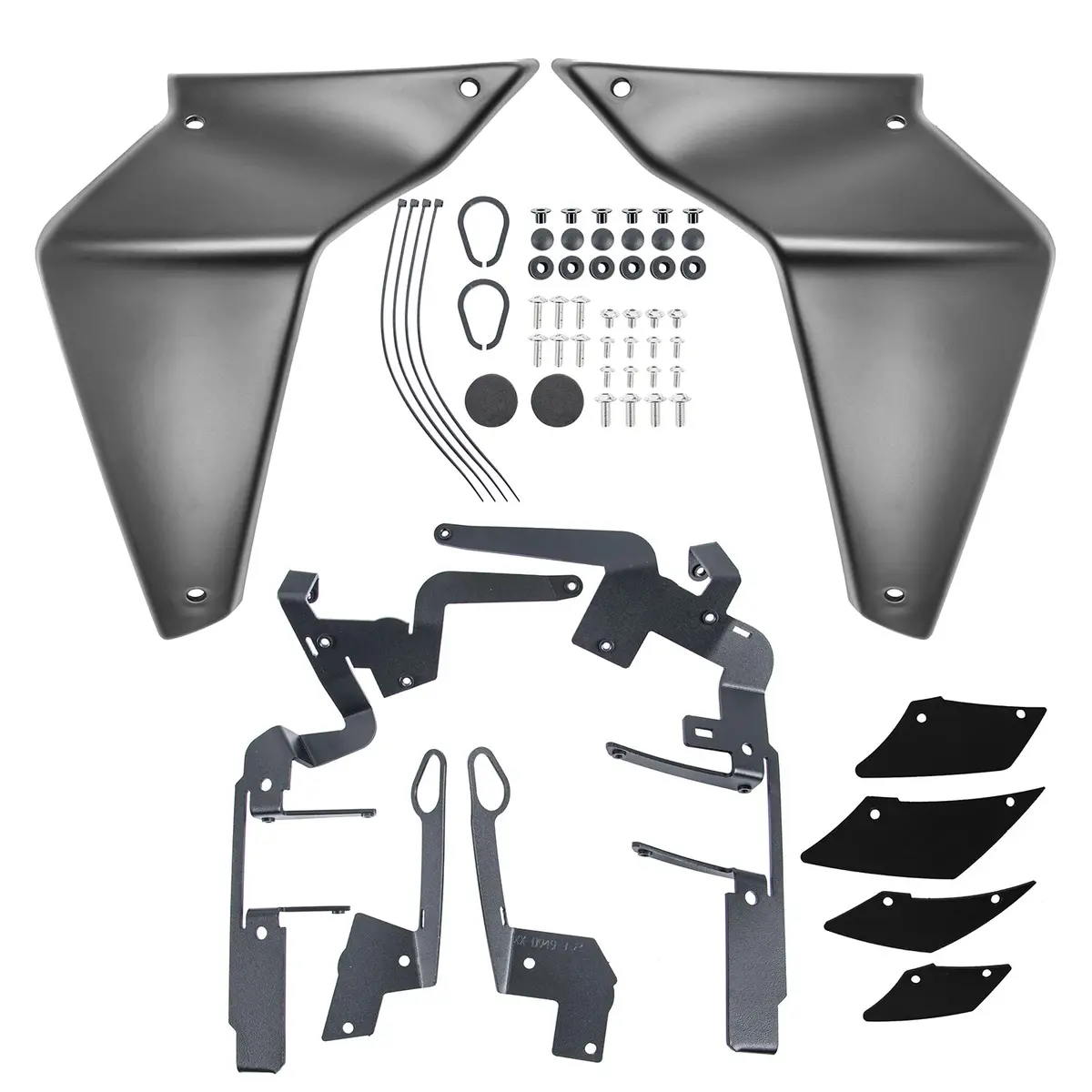 For Yamaha Mt-09 Mt 09 2021 2022 2023 Mt09 Side Downforce Naked Spoilers Fixed Winglet Fairing Wings Motorcycle Accessories 9