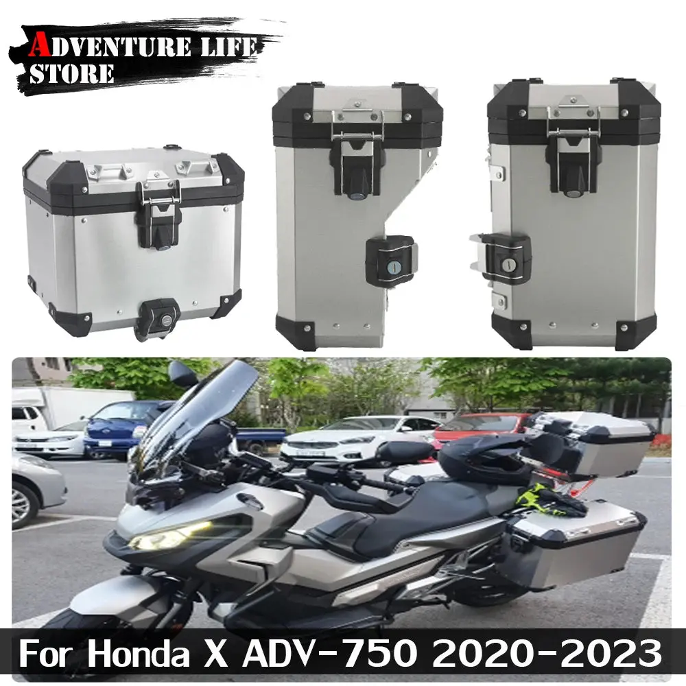 Luggage Box Rack For Honda Xadv750 X Adv 750 X-Adv750 2021 2022 2023 Motorcycle Top Case Tail Box Rear Pannier Saddlebag Bracket 1