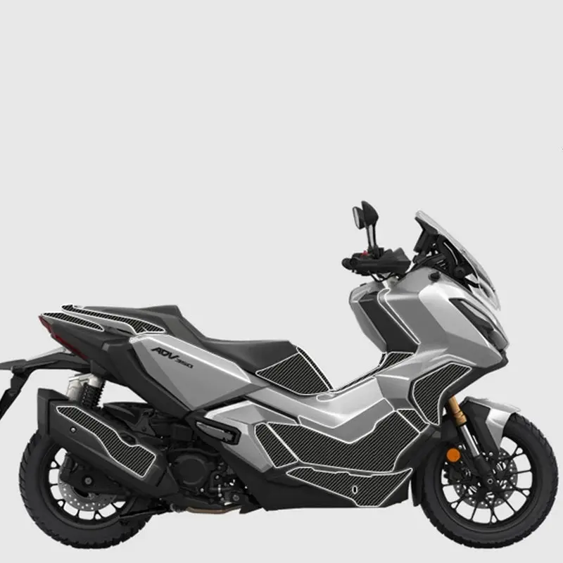 For Honda Adv350 Carbon Fiber Body Protective Film Full Body Sticker Film Decorative Modification Anti Scratch 19