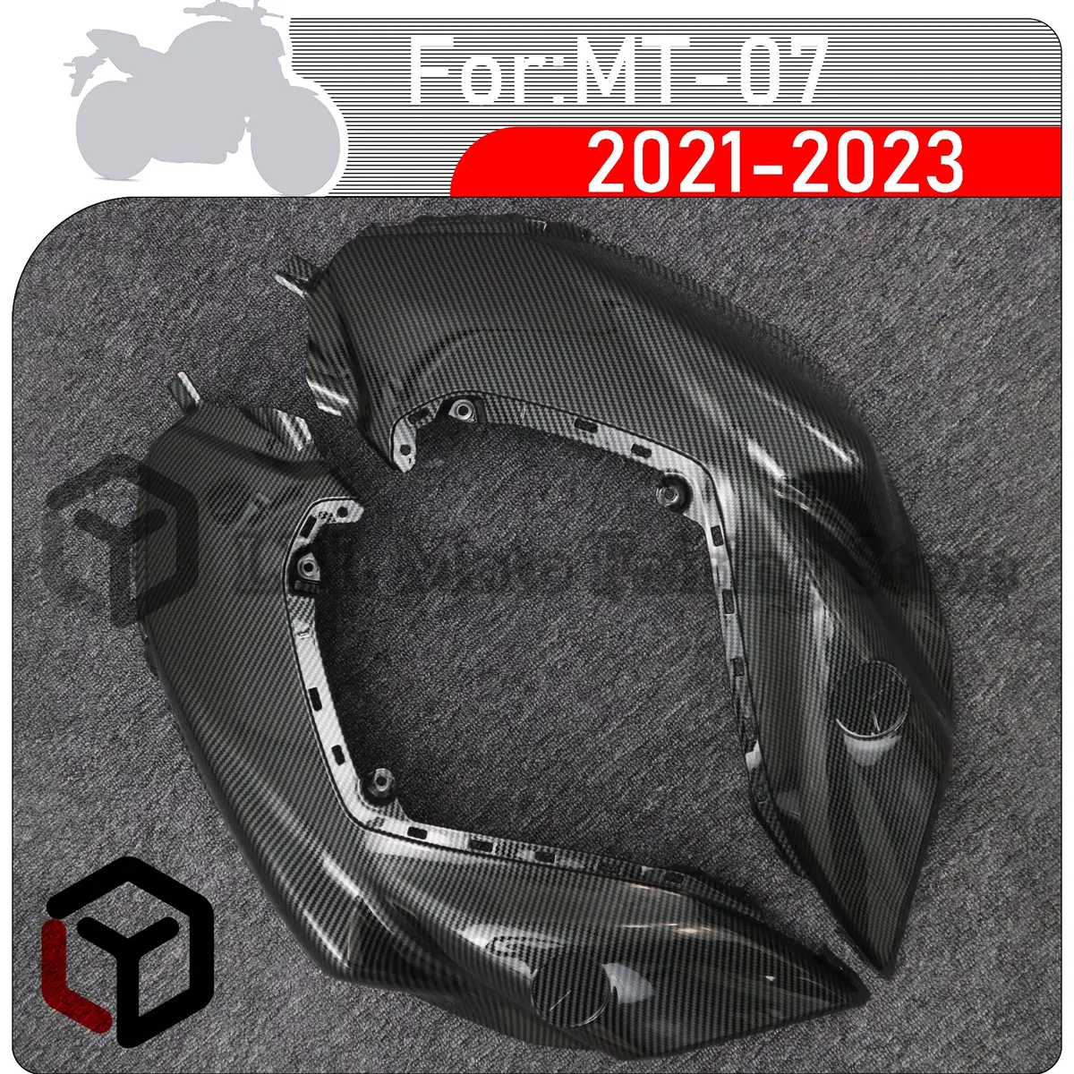 For Yamaha Mt07 Mt-07 Mt 07 2021 2022 2023 Gas Tank Side Fairings Air Intake Cover Fairing Panels Tank Cap Shell Protector Cowl 1