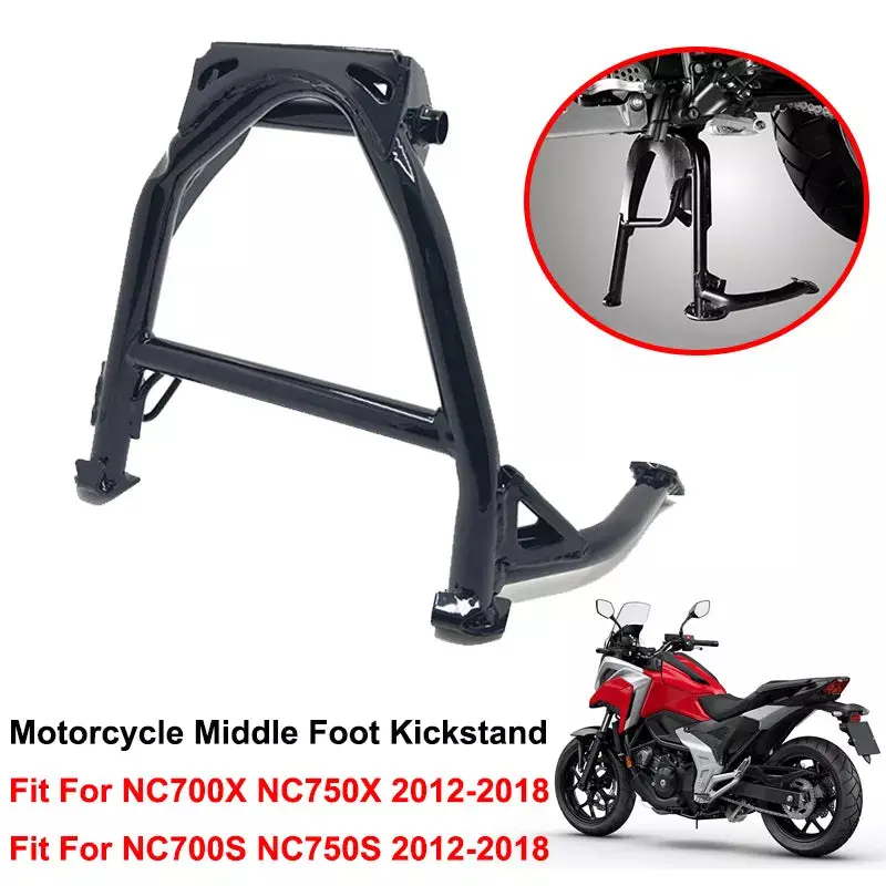 Motorcycle Middle Center Kickstand Kick Stand Support Bracket Fit For Honda Nc700s Nc750s Nc700x Nc750x Nc 700 750X Mt Dct 12-18 1