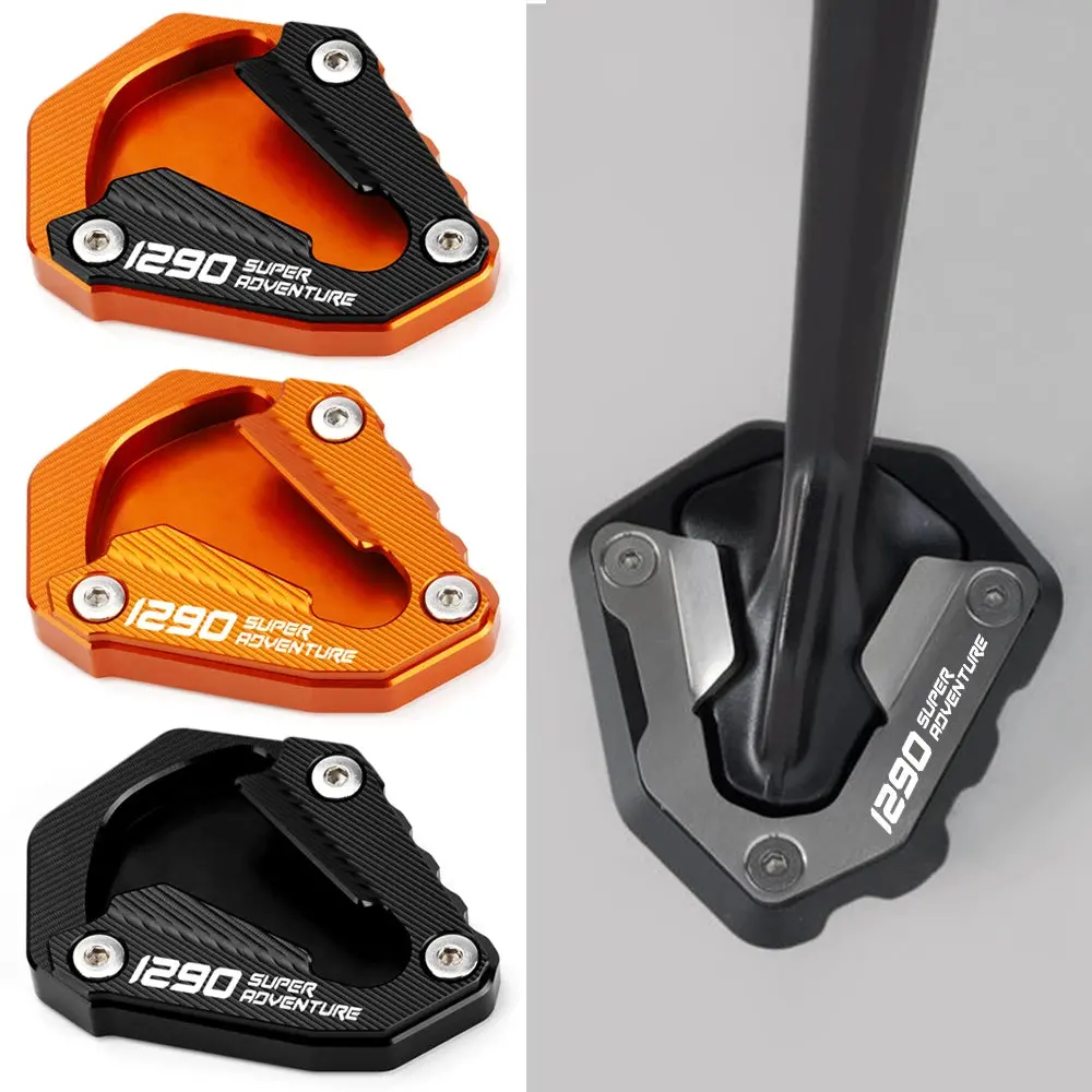 Motorcycle Accessories 1290 Sas 1290S 2021 2022 2023 New For Ktm 1290 Super Adventure /S Side Stand Extension Kickstand Foot Pad 1