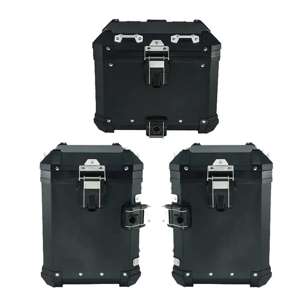 Motorcycle Aluminum Box Pannier Saddlebag Top Case Luggage Rack For Honda Xl750 Transalp Xl 750 2023 2024 Tail Side Box Bracket 2