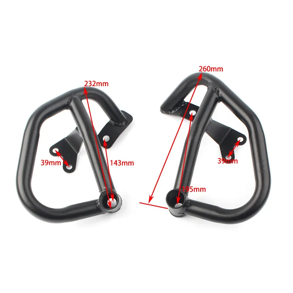 Motorcycle Engine Frame Guard Crash Bar Slider Protector For Yamaha Mt07 Mt-07 Xsr700 Fz07 Fz-07 2016-2023 2024 2