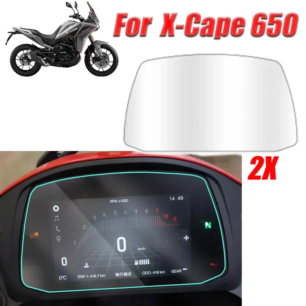 Motorcycle Anti-Scratch Dashboard Screen Protection Film Lcd Protector For Morini Xcape X Cape X-Cape 650 650X 650 X 2021 2022 1