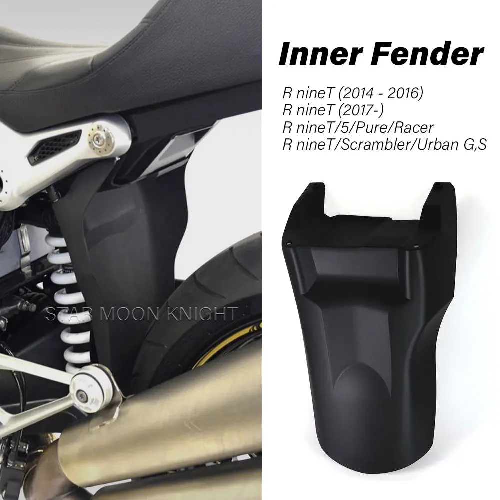 Inner Fender For Bmw R Nine T R Ninet R9t Rninet Pure Racer Scrambler Urban Abs Plastic Splash Guard Rear Mudguard Shock Shield 1