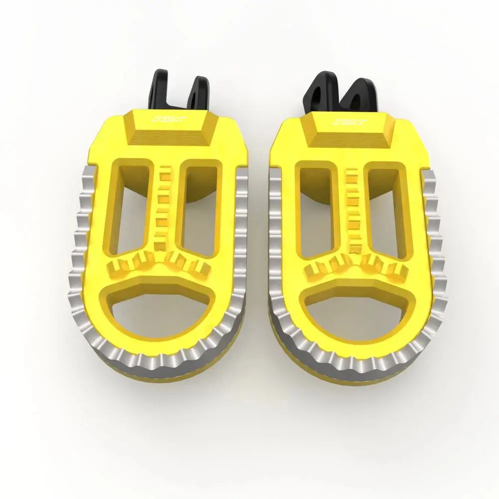 For Honda Xl750 Transalp Kawasaki Klx250s Klx250r Klx300/650 Rotatable Footrest Footpegs Pedals Motorcycle Front Wide Foot Pegs 24