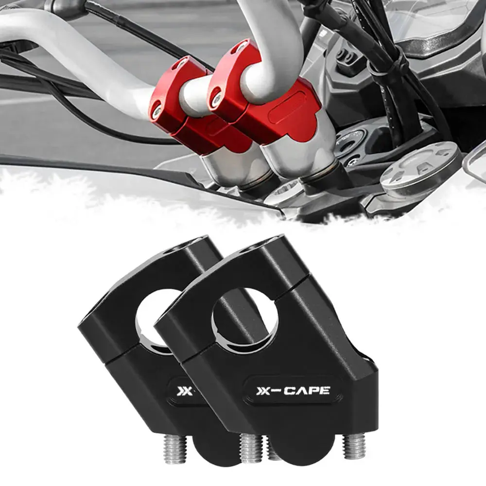 For Xcape X Cape 650 2022 2023 Motorcycle Handlebar Riser Motocross Heightening Clamp Mount X-Cape 650 Accessories 1