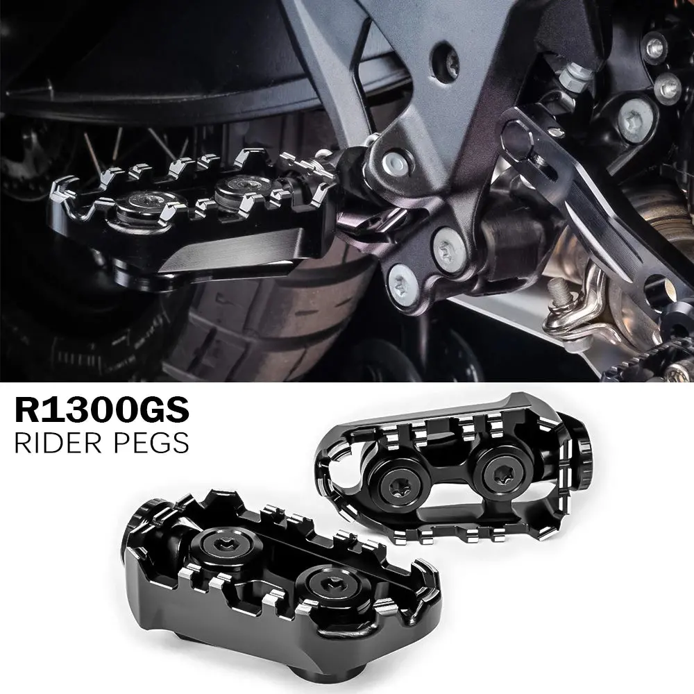 R1300gs Rider Pegs Motorcycle Foot Pegs For Bmw R1300gs R 1300 Gs 2023 2024 Driver Footrest Rider Foot Pegs R1300gs Foot Pegs 1