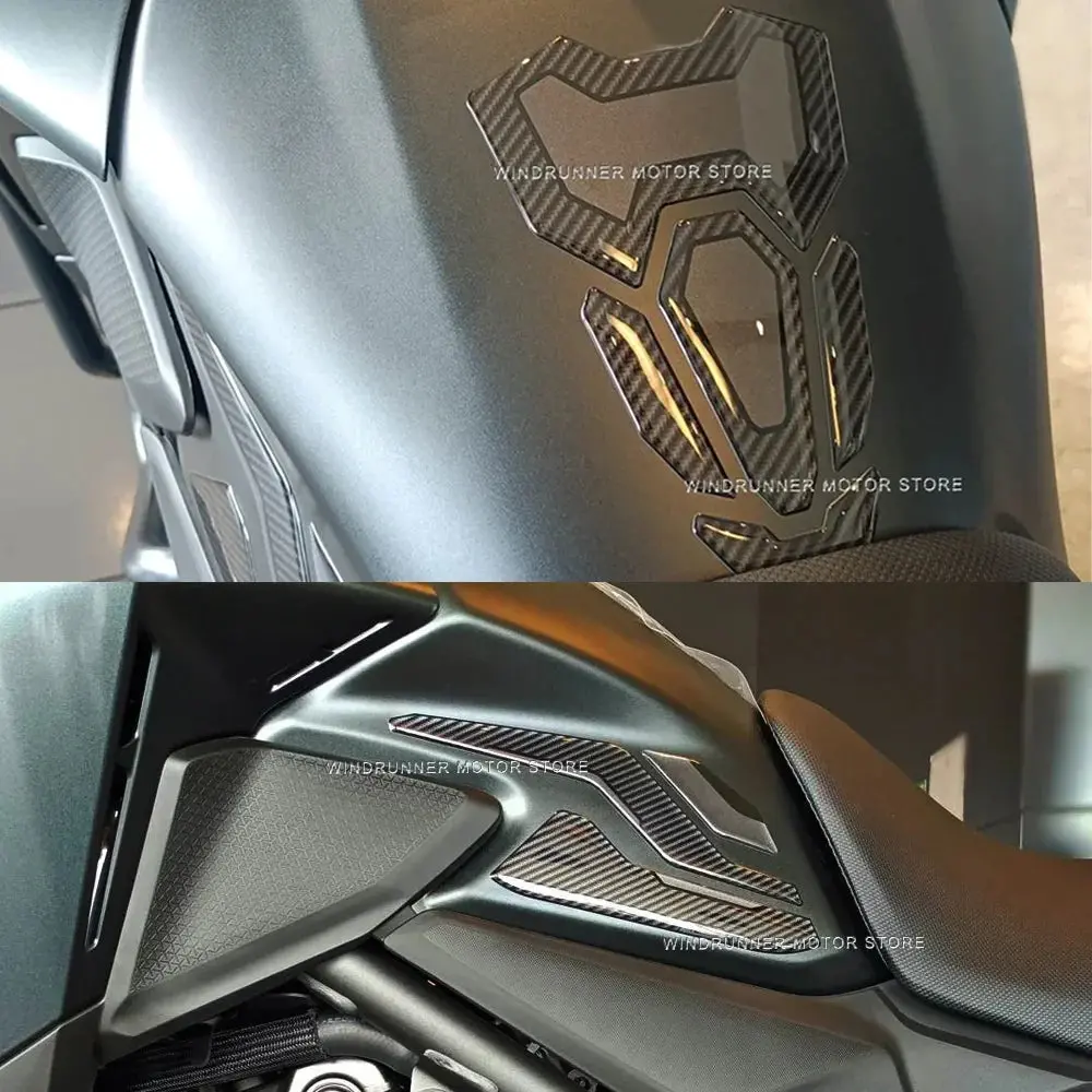 For Honda Nx500 Nx 500 2024 3D Epoxy Resin Sticker Motorcycle Tank Pad Anti Scratch Decal Non-Slip Fuel Tank Protection Sticker 1