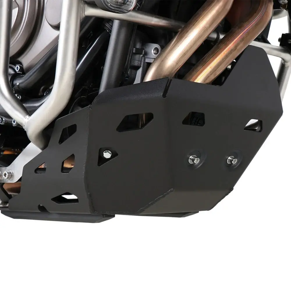 For Yamaha Tenere 700 T7 Rally 2019 2020 2021 Aluminium Skid Plate Foot Rests Bash Frame Engine Guard Cover Chassis Protector 1