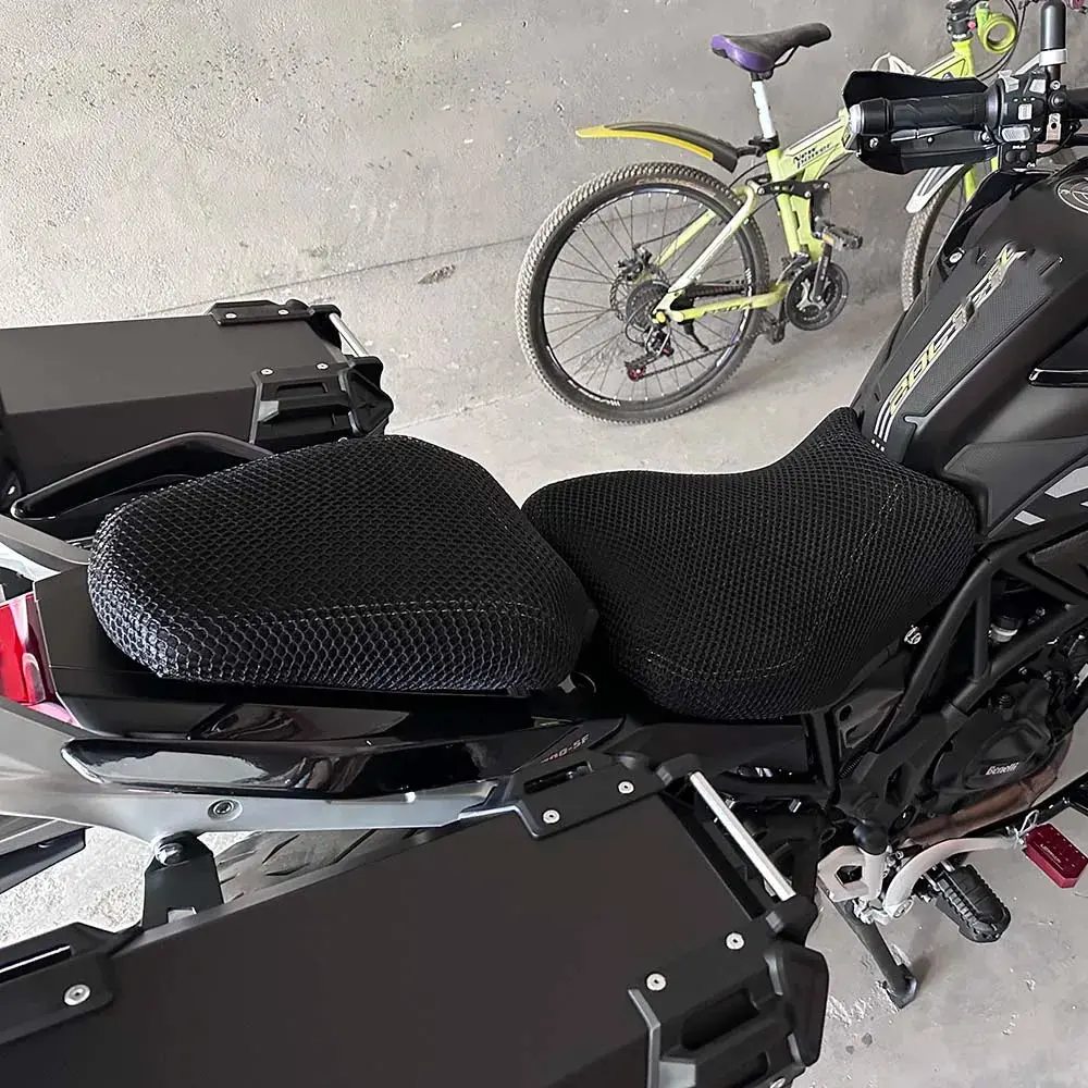Motorcycle Mesh Seat Cover Heat Insulation Seat Cushion Cover Protector For Benelli Trk702x Trk702 Trk 702 X 702X Accessories 2