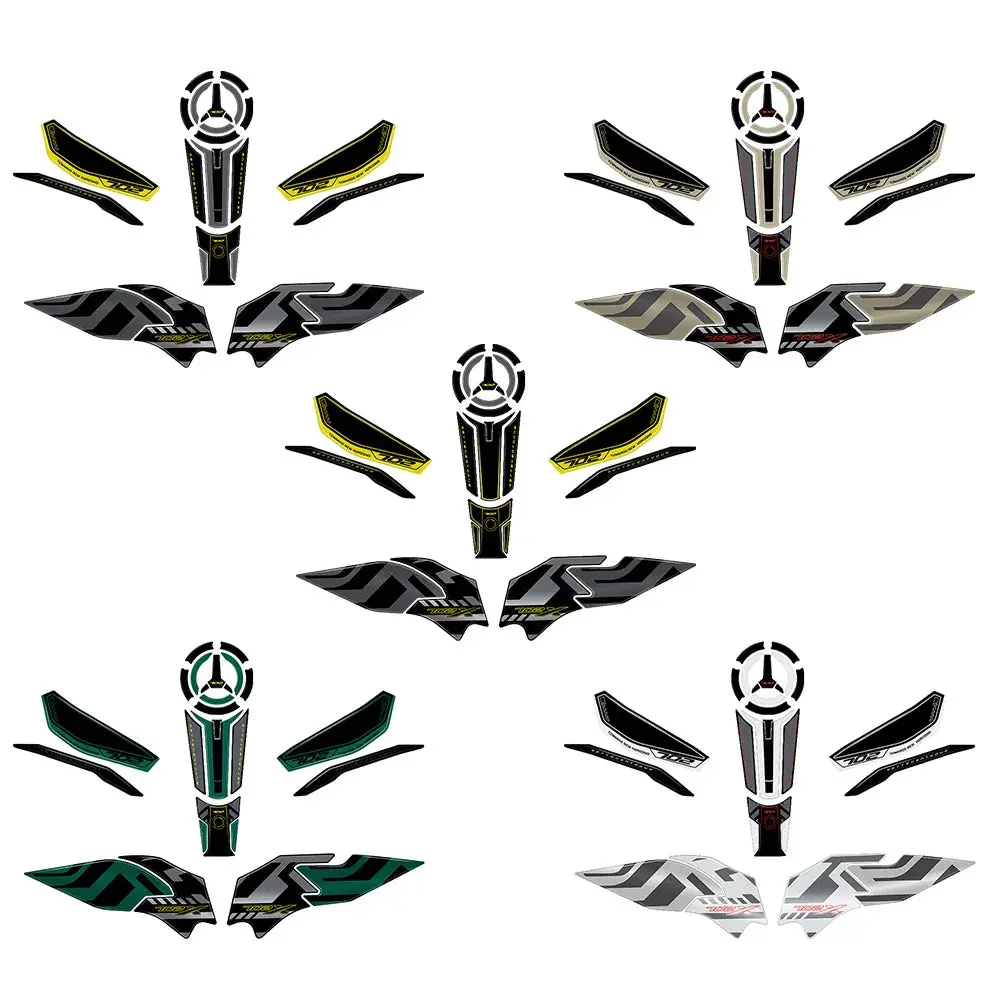 Trk702x 2023 Motorcycle Accessories 3D Gel Epoxy Resin Sticker Kit Tank Pad Protection For Benelli Trk 702X Trk 702 X 6
