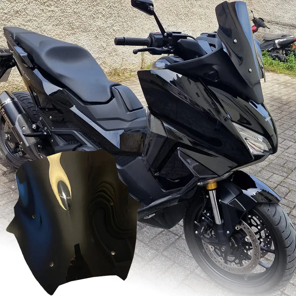 For Honda Forza 750 Windscreen Motorcycle Touring Sports Windshield Wind Deflector Nss750 2021 2022 Nss 750 Screen Double Bubble 1