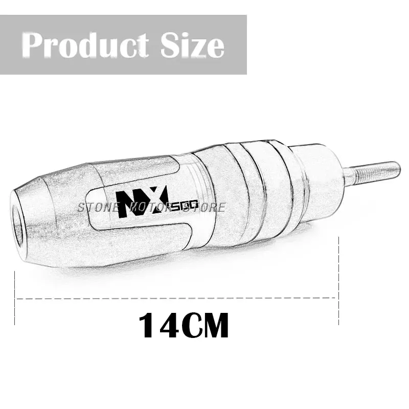 For Honda Nx500 Nx 500 2024 Motorcycle Cnc Accessories Falling Protection Exhaust Slider Crash Pad Slider 5