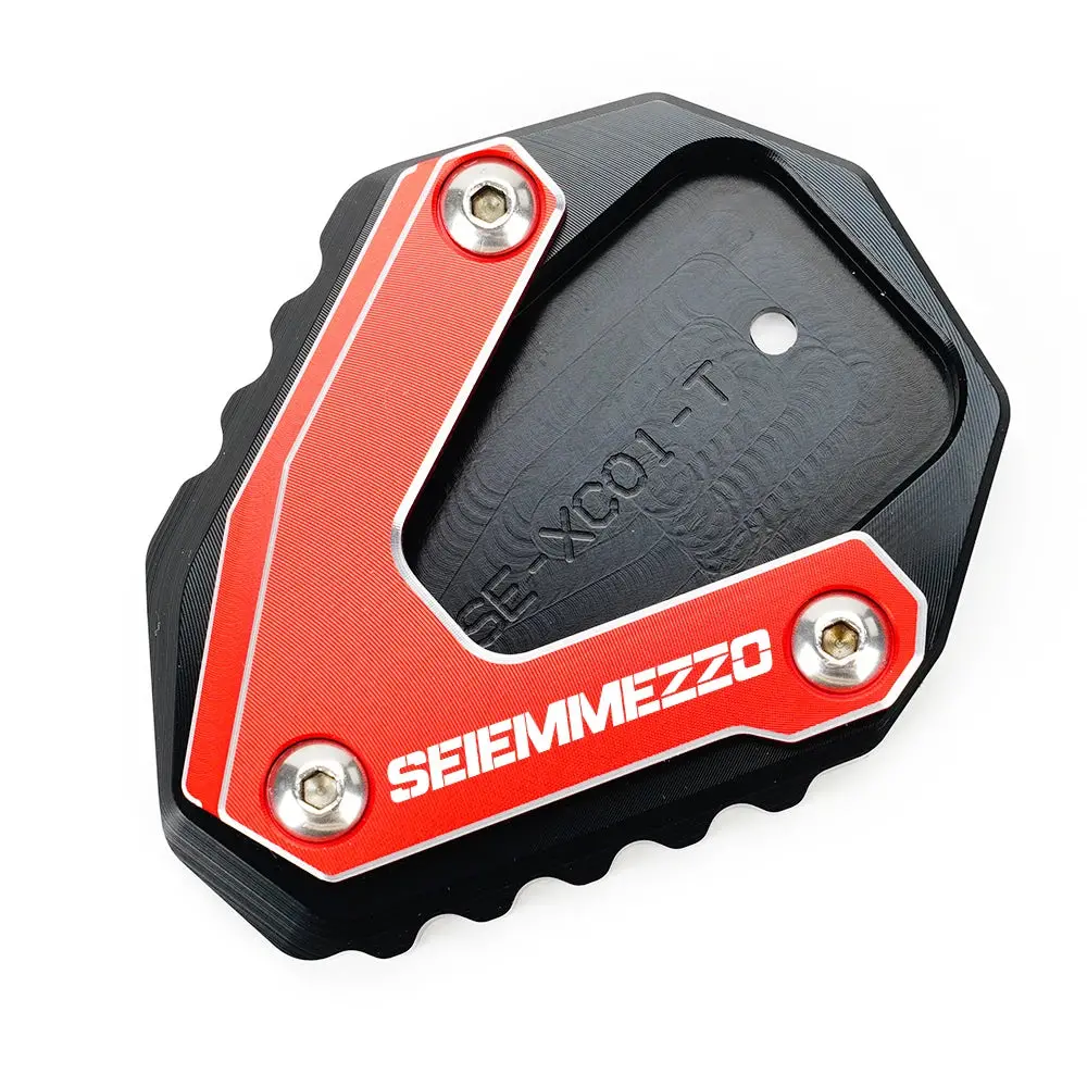 For Moto Morini Seiemmezzo Scr Str 650 2023 Motorcycle Accessories Kickstand Foot Side Stand Enlarger Pad Tire Valve Caps 4
