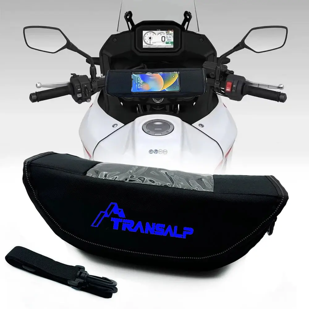 For Honda Xl750 Transalp Xl 750 Xl750 Transalp 2023 Motorcycle Accessories Storage Travel Tool Bags Waterproof Handlebar Bag 1