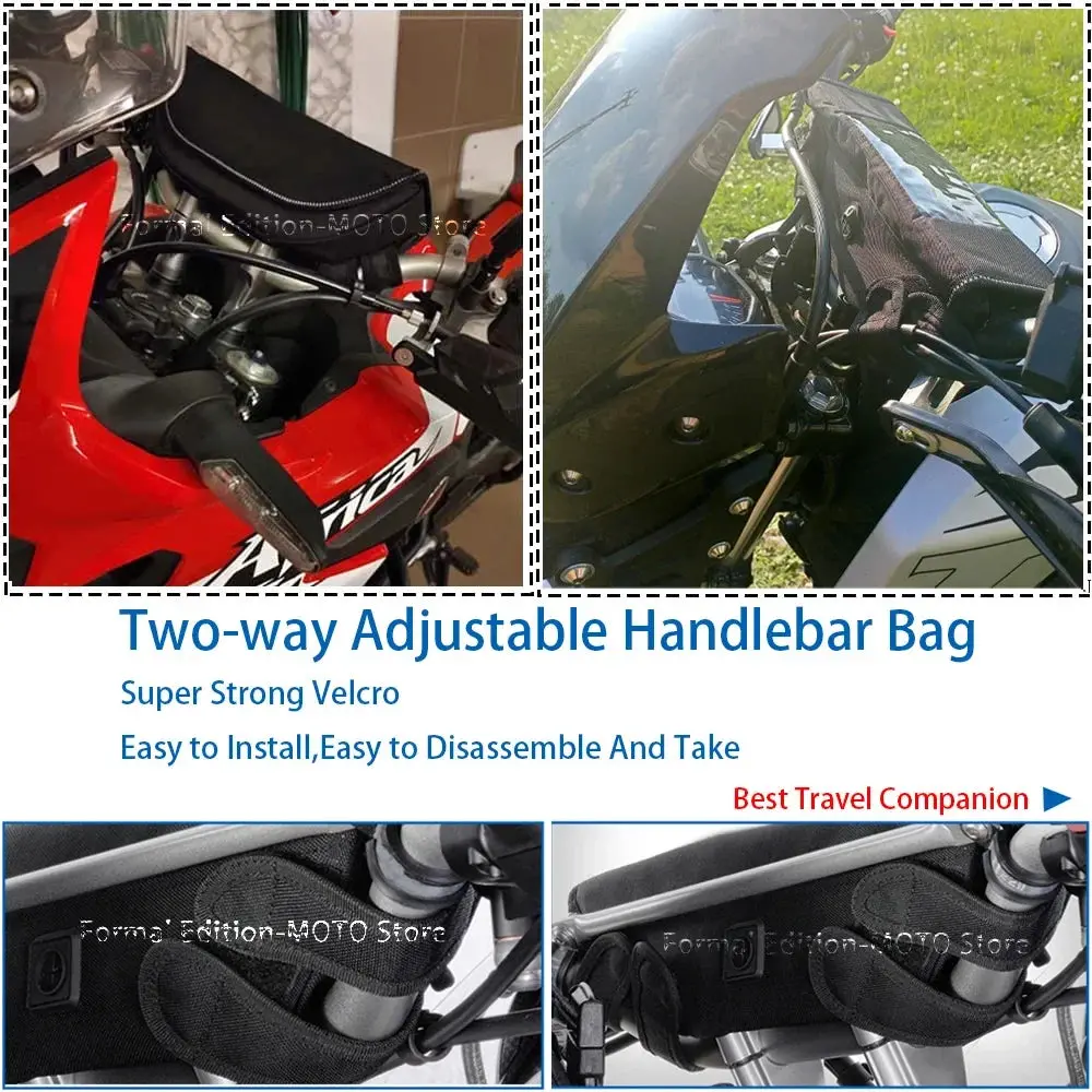 For Suzuki V-Storm 800De V-Strom 800De 2023 Motorcycle Accessories Waterproof Bag Storage Handlebar Bag Travel Tool Bag 5