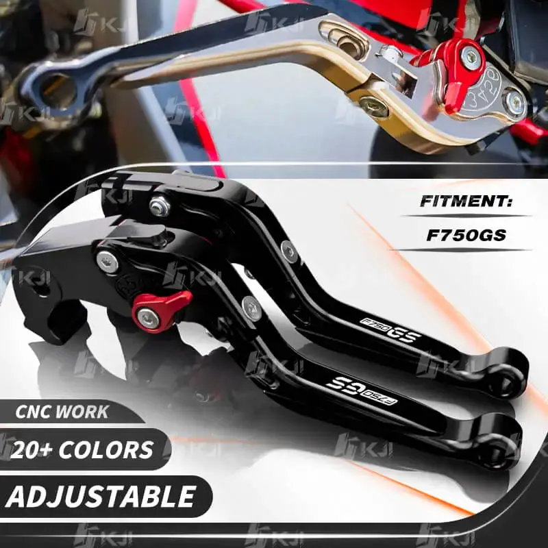 For Bmw F750gs F 750 Gs 2018-Present Clutch Lever Brake Lever Set Adjustable Folding Handle Levers Motorcycle Accessories Parts 1