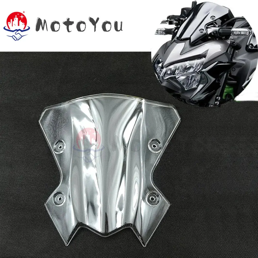 For Kawasaki Z650 Z900 Z 650 900 2020-2023 Windscreen Windshield Double Bubble Shield Screen Odometer Viser Visor Meter Cover 1