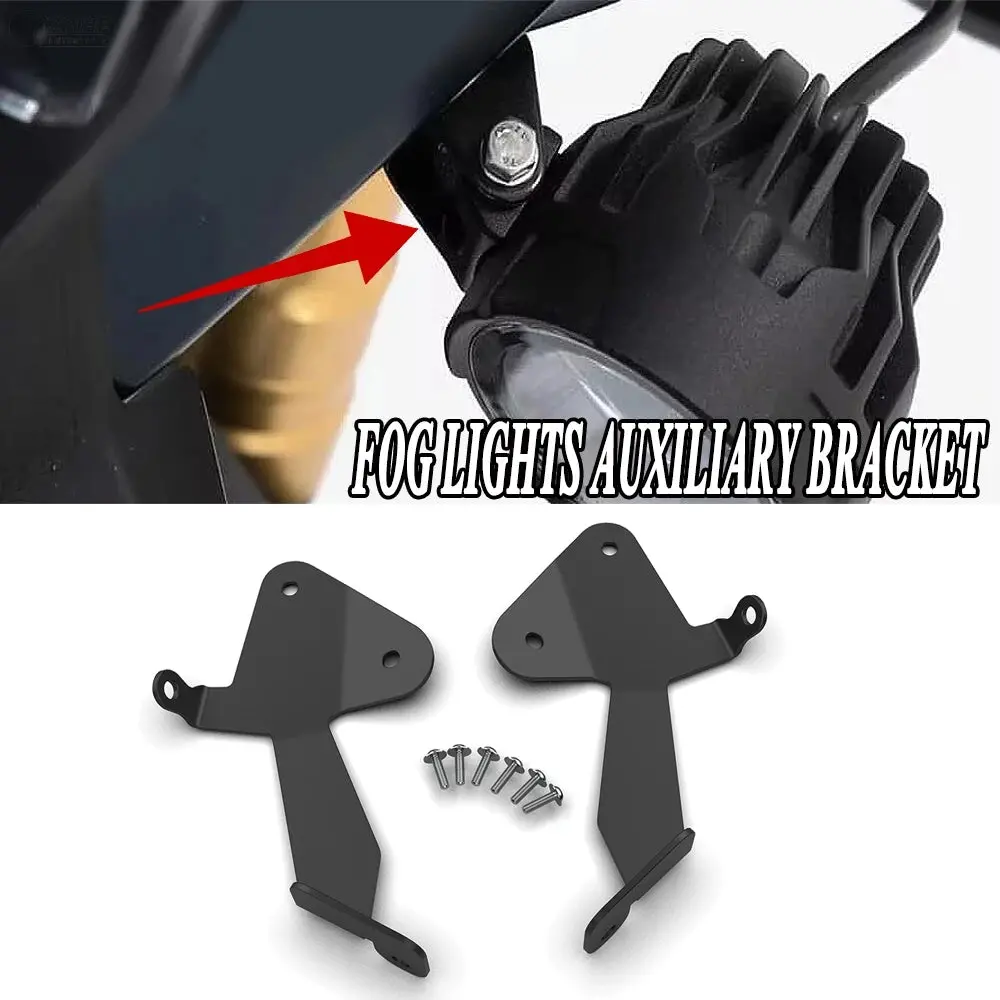F900gsadventure For Bmw F750gs F850gs F 750 Gs F 850 Gs Fog Lights Bracket Led Auxiliary F900gs Fog Light Driving Lamp 2017-2025 1