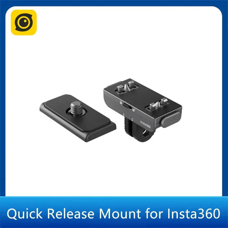 Insta360 Quick Release Mount For Insta 360 X4 / X3 / One X2 / Rs / Ace Pro / R Camera Original Accessories 1