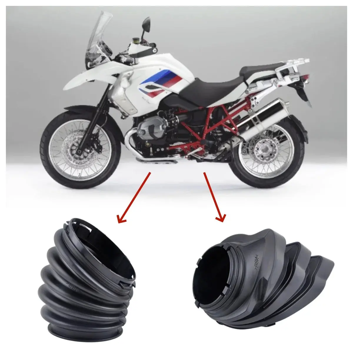 For Bmw R1200gs R Rt S St R900rt R Ninet Hp2 Motorcycle Black Shaft Transmission Rubber Sleeve Boot Drive Bushing Panical 04-25 1