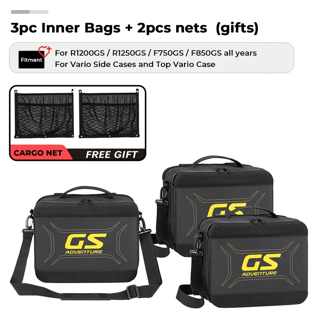 2024 For Bmw R1250gs F850gs F750gs Adventure Top Case Inner Luggage Bag For F850gs F750gs Lc Luggage Bags Vario Case Inner Bag 6