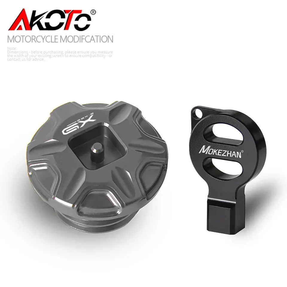 Motorcycles Cnc Anti Theft Oil Filler Cap Engine Oil Plug Cover For Suzuki Gsx-S1000gx Gsxs 1000 Gx 1000Gx Gsxs1000gx 2024+ 7