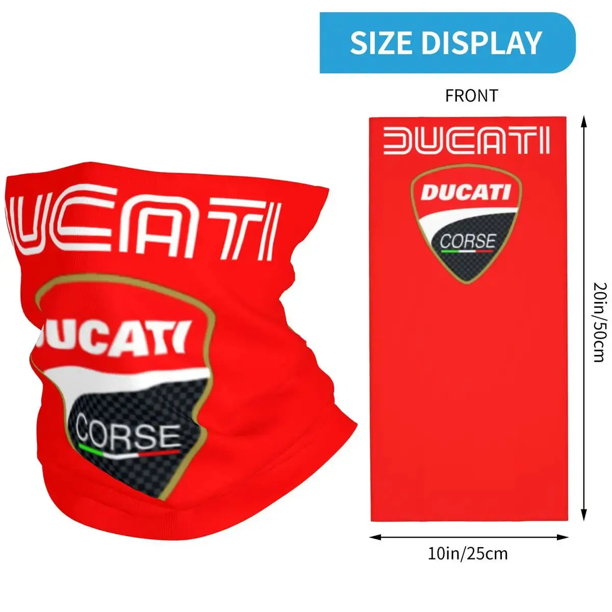 Ducatis Performance Balaclava Accessories Neck Cover Riding Motorcycle Bandana Mask Scarf For Men Women All Season 8
