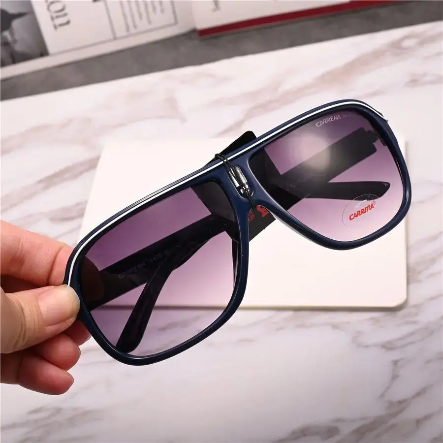 Carrera High Quality Sunglasses Men Unisex Trends Brand Design Vintage Retro Outdoor Sports Cycling Sunglasses Driving Glasses 3